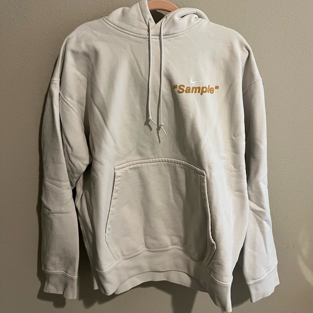 Nike Cream Hoodie with Gold “Sample”